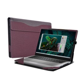 Laptop Case for Dell Inspiron 14 Plus 7440 (2024) | Inspiron 14 2-in-1 |Inspiron 14 5440 Detachable Laptop Protective Cover Shell (Wine red)