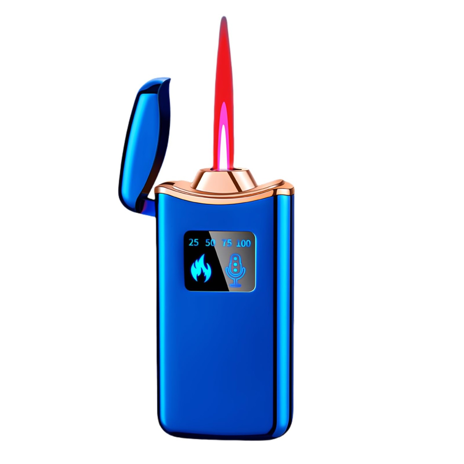 NINSI Smart Butane Lighter, Voice-Activated Sensor Torch Lighter with 4 ...