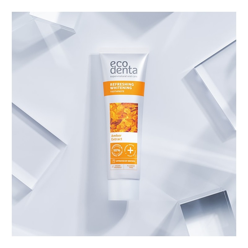 Ecodenta Refreshing Whitening Toothpaste With Amber Extract