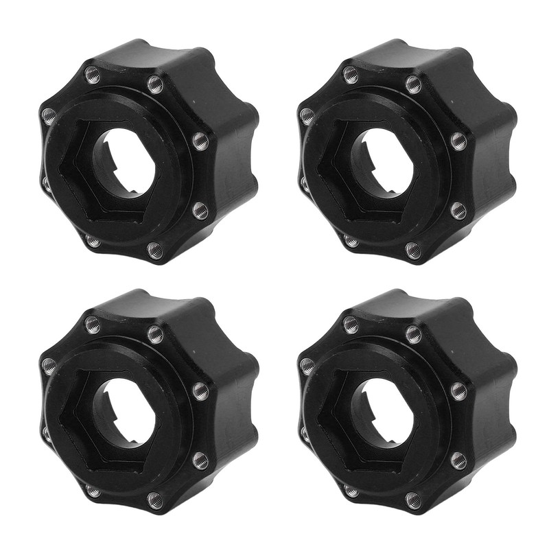 4pcs 17mm Hex Adapter Professional Aluminum Alloy Fine Machined 3.8