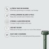 Panasonic Electric Razor for Men, Wet Dry Shaver with 3-Blade