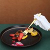 Berglander Gold Forks of 6, Stainless Steel Titanium Golden Plating