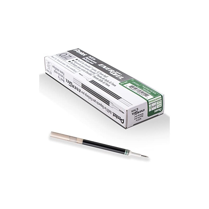 Pentel LR7-D3X Refill for EnerGel Pens, 0.7 mm Tip =