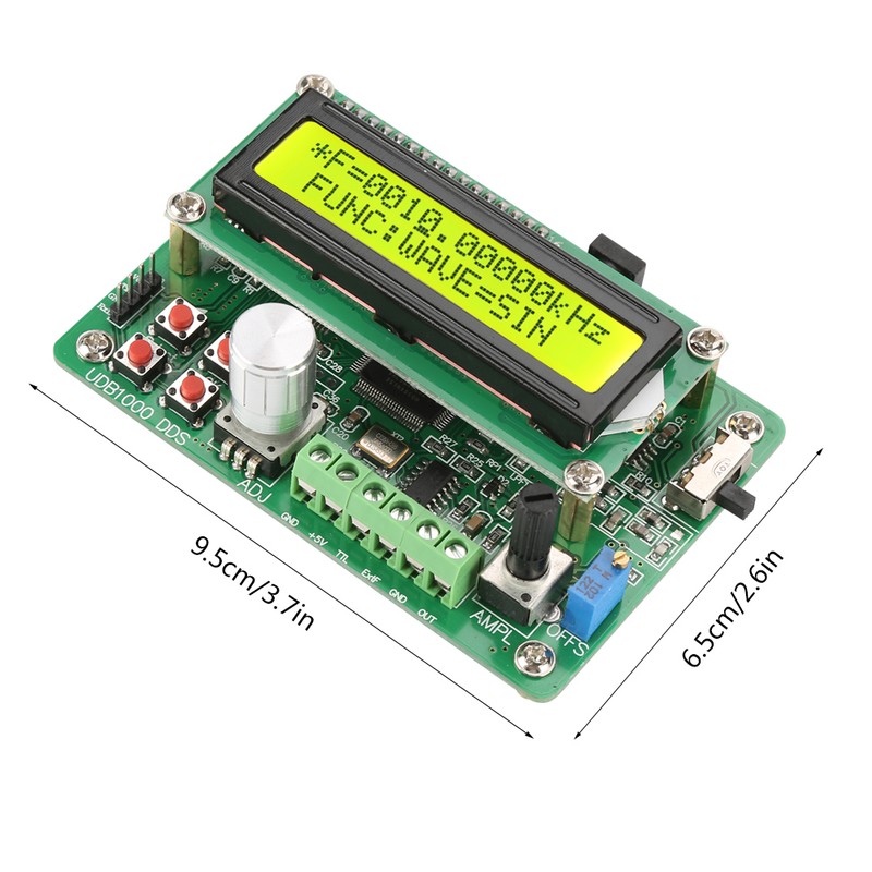 UDB1005S AC100-240V Waveform Function Signal Generator DDS Module(5MHz )