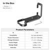 SMALLRIG Quick Release L-Bracket for Canon R6 Mark II /