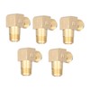 5Pcs Air Compressors Elbow Portable Mute Fitting Frequency Conversion Pneumatic