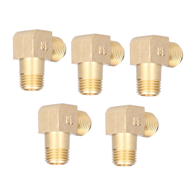 5Pcs Air Compressors Elbow Portable Mute Fitting Frequency Conversion Pneumatic