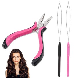 Hair Extension Pliers for Removal Professional Hair Extensions Kit Tools,Mini Hair Extension Tool Professional Hair Extensions Tool for Females Hair and Removal Tool