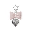 Wigo Women's Cushion, Ribbon, Heart, Keychain, Accessory, Strap, Cute, Present,