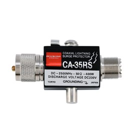 Coaxial Surge Protector, 50 Ohm 0-3000 MHz Coaxial Protector, 200 W Coaxial Lightning Protection, Lightning Protection, Surge Protection