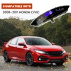 YCLL Speedometer Dash Display Gauge Instrument for 2006-2011 Honda Civic,