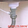 Qrity 1 Pcs Drain Pipe Hose Connector Wye, Kitchen Sink
