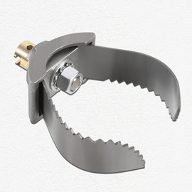 52822 T-232 HD 3" C Cutter Cable Coupling Drain Cleaning Tool Fits 3/8 in drum and 5/8 in sectional cables, for C-4, C-6, C-7, C-9 & all IW cables, for K-400 K-50 K-3800 Drain Cleaning Machines