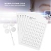 Optical Flipper Adjustable Optometry Plastic Flip 6pcs with Visual Card