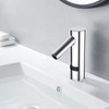 interhasa! Touchless Bathroom Faucet Chrome Automatic Bathroom Sink Faucet with