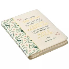 Christian  GIFT: Journal + Zipper, 335 Pages different Bible verses each page