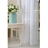 Woltu Transparent # 304 Curtain with Eyelets Grommet-Top Curtain Window