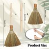 Ckhoid Wedding Broom for Jumping Ceremony, Handmade Natural Whisk Broom