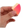 IWOWHERO Triangular Cut Lollipop Powder Puff Gentle Makeup Sponge Dry