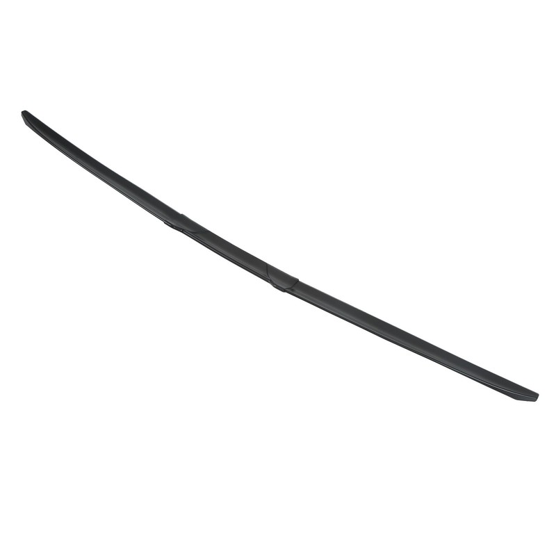 Car Rear Wing 52.76 Inch Rubber Trunk Lid Tailgate Spoiler