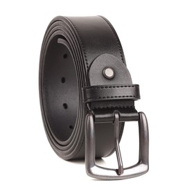 LABMGW Big and Tall Belts for Men Size 48 & 50 Inch Black