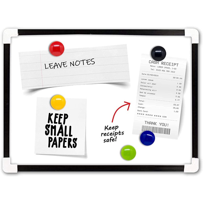 A4 Dry Wipe Whiteboard and Eraser | Home Kitchen Office