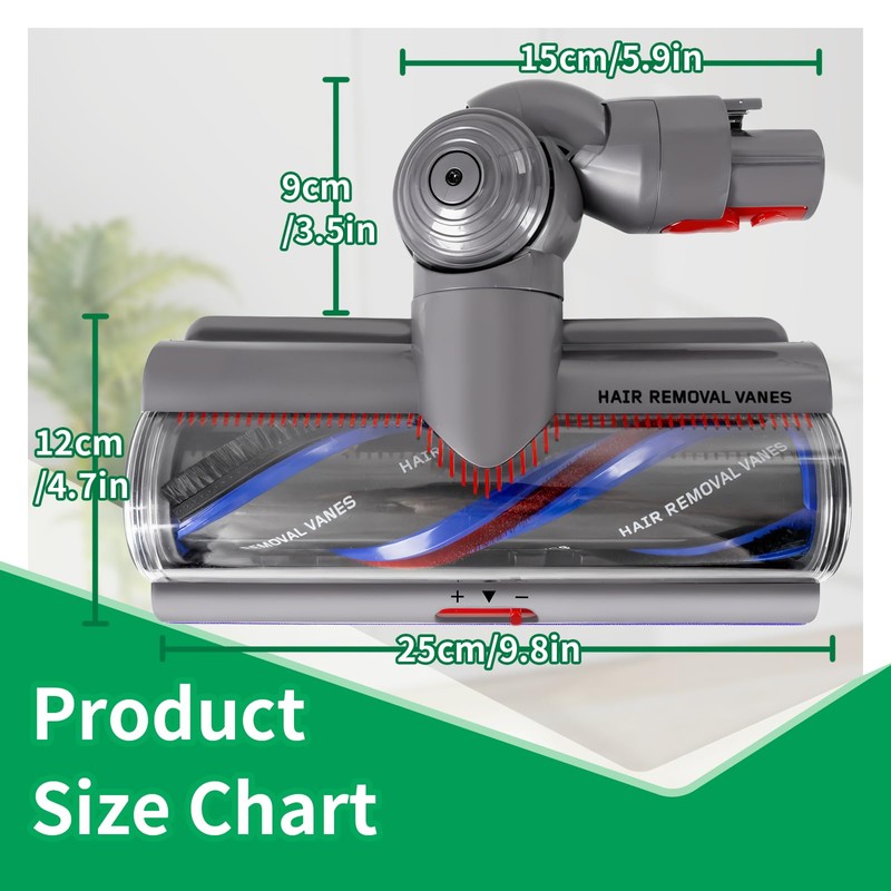 Upgraded High Torque Cleaner Head Replacement for Dyson V11 V15