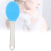 Electric Silicone Brush Silicone Body Brush Long Handle Shower Brush