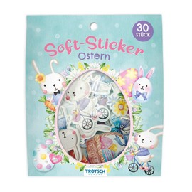 Trötsch Soft-Sticker Ostern: Aufkleber zum Verzieren und Verschenken