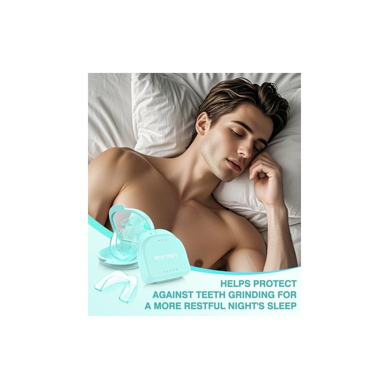 Protector antimolienda, protector bucal para dormir, paquete de 4/2 protectores