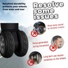 ARVORUM Luggage Wheel Covers (8 Pcs) - Wheel Protective Covers