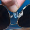 GMS Optical Soft Silicone Oval Shaped Nose Pads for Eyeglasses
