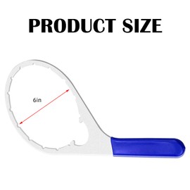 Eagles 6" 380134 382 Colar/Vent Cap Fuel Filter Wrench, Metal, compatible with Detroit Diesel Truck Cummins Engines with 6 inch Inner Diameter