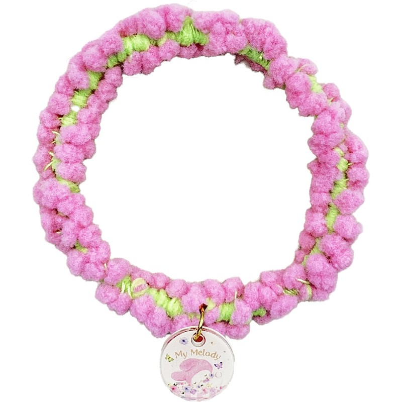 INOUE Flower Crown Hair Elastics, Set of 2 (My Melody)