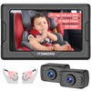 Itomoro Baby Car Camera HD 1080P Dual-Channel Display Car Baby