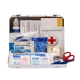 First Aid Only 90672 ANSI 2015 and OSHA-Compliant Heavy Duty Vehicle First Aid Kit, All-Purpose 25-Person Emergency First Aid Kit for Business, Truck Drivers, and Personal Cars,114 Pieces
