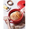 LE TAUCI 3 qt Ceramic Dutch Oven for Bread Baking