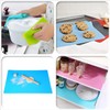 HomeDo Waterproof Silicone Placemats, Non-Stick Baking Mat, Non-Slip Dining Table