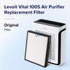 LEVOIT Vital 100S Air Purifier Replacement, 3-in-1 True HEPA, High-Efficiency