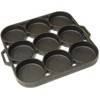 King Kooker Model CI9BPSA Cast Iron Seasoned Biscuit Pan -
