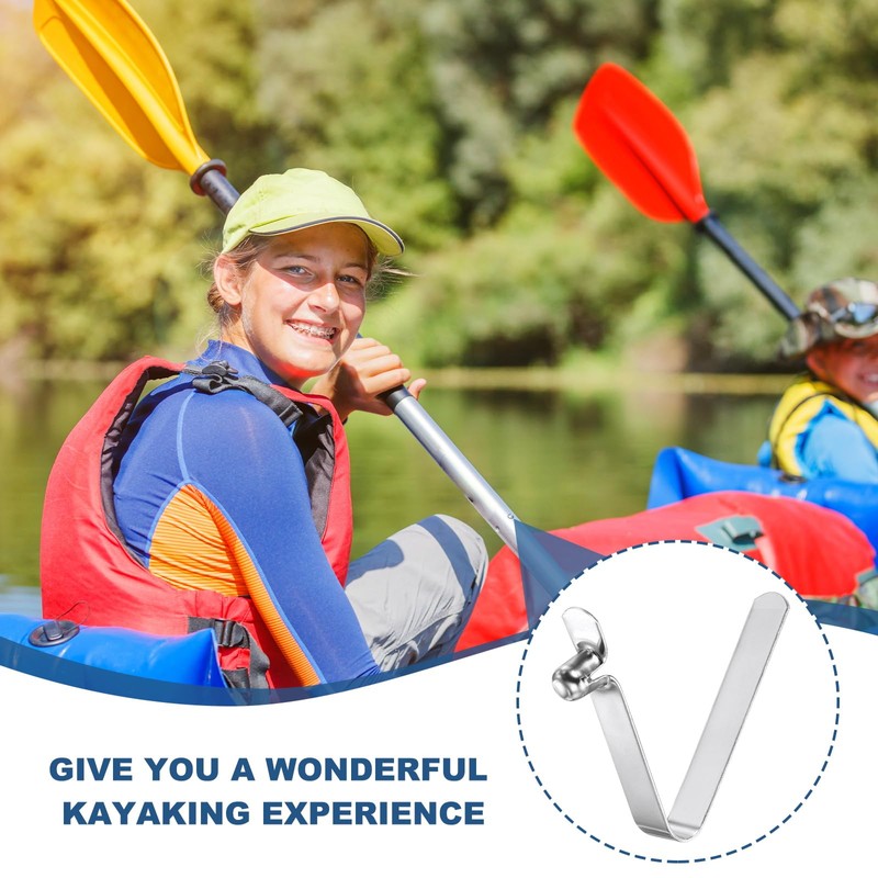 PATIKIL 6.5 x 5mm Kayak Paddle Snaps, 20 Pack Tent
