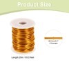 sourcing map 10 Gauge Aluminum Craft Wire 2.5mm 65.5ft Flexible
