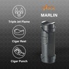 Visol Marlin Butane Torch Lighter Triple Flame Refillable Gas Lighter,