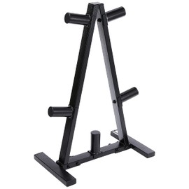 CAP Barbell A Frame Olympic Plate Rack, Dark Gray