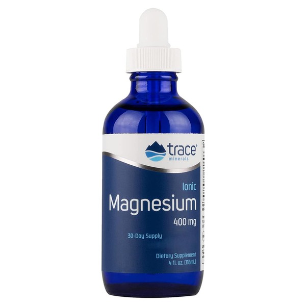 Trace Minerals Research, Ionic Magnesium (Ionic Magnesium), 400 mg, Vegan, 118 ml, Laboratory Tested, Vegetarian, Gluten Free, Soy Free, GMO Free