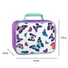 Thermos Soft Lunch Box, Butterfly Frenzy, 24.1 x 9.5 x