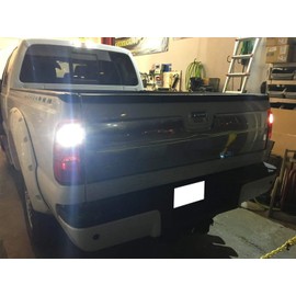 iJDMTOY Super Bright Xenon White 15-SMD 1156 7506 P21W Replacement Bulbs Compatible With Backup Reverse Lights, Xenon White