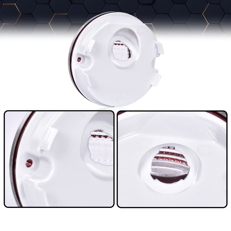 PIT66 Tail Lights+ Backup Lights Compatible with Chevy Corvette 1975-1979