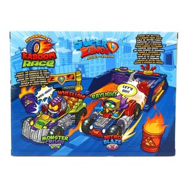 SuperZings - Kaboom Race Abenteuer 2 (PSZSP214IN01) mit 2 Fahrzeugen und 2 Exklusiv-Figuren