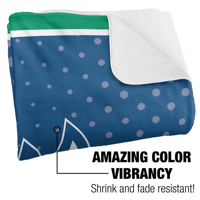 Florida Gulf Coast University Blanket, 50"x60" Logo Dots, Silky Touch